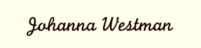 Johanna Westman official website